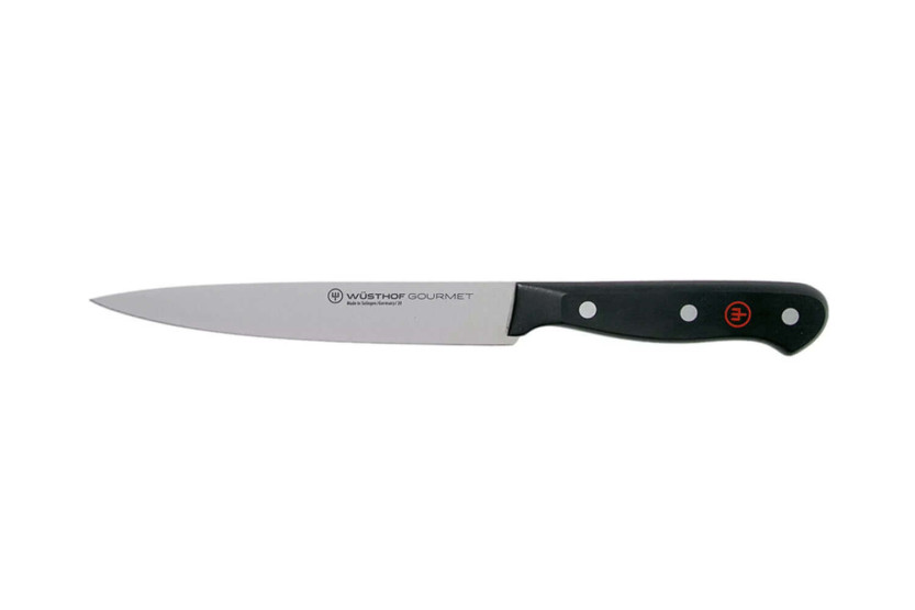 Wüsthof Gourmet 5-delig blok - 3 messen + 1 pistool en een schaar