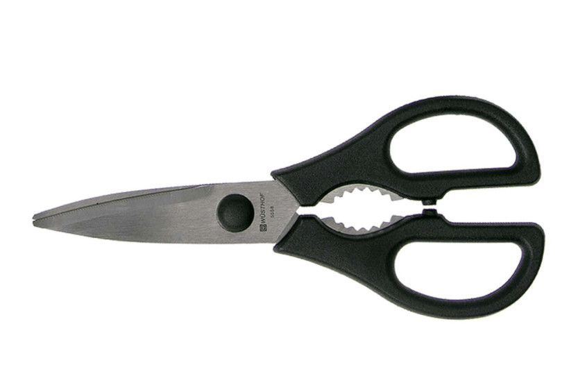 Wusthof Classic 4-piece forged kitchen block - 3 knives + 1 gun and a pair of scissors