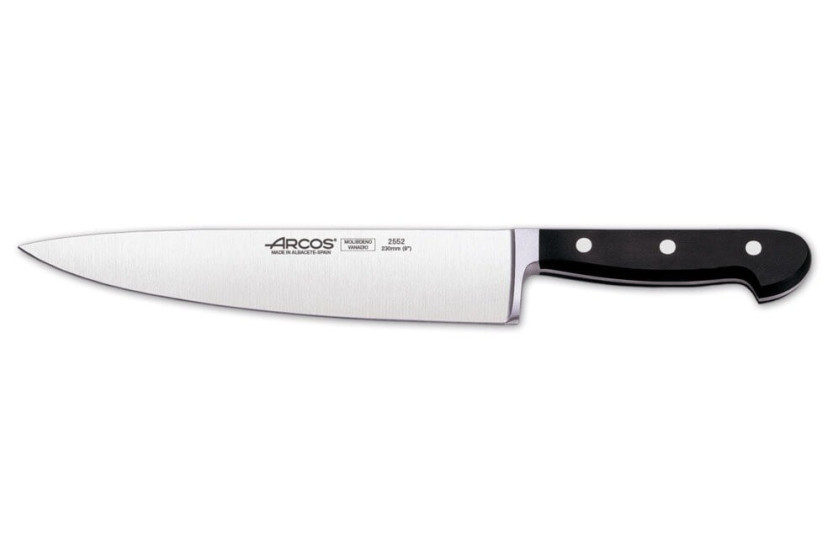 Arcos CLASICA wood block 5 forged knives + 2 accessories