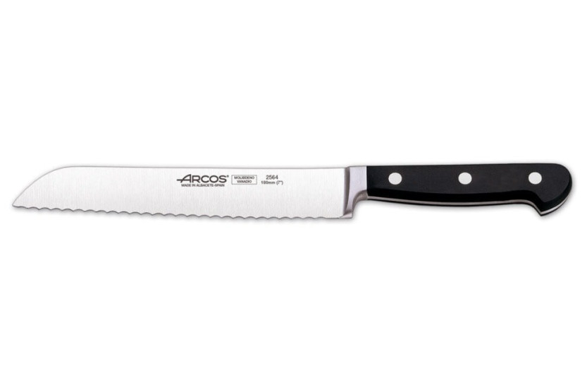 Holzblock Arcos CLASICA 5 geschmiedete Messer + 2 Zubehörteile