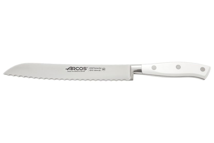 Arcos Riviera Wit design blok 4 messen + schaar