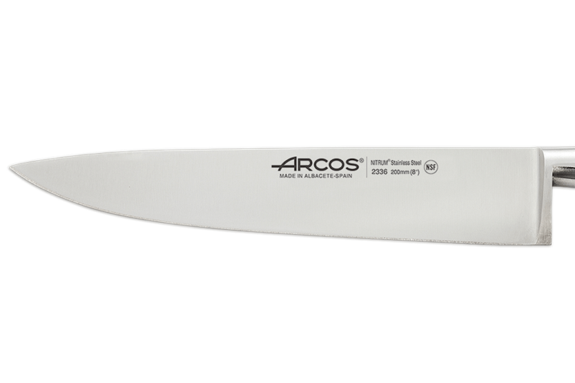 Arcos Riviera Blocco design bianco 4 coltelli + forbici