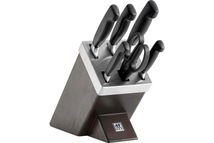 Taco autoafilador Zwilling Four Star SharpBlock de 6 piezas