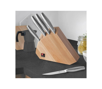 Bloque de 5 cuchillos de cocina Richardson Sense de acero inoxidable 2