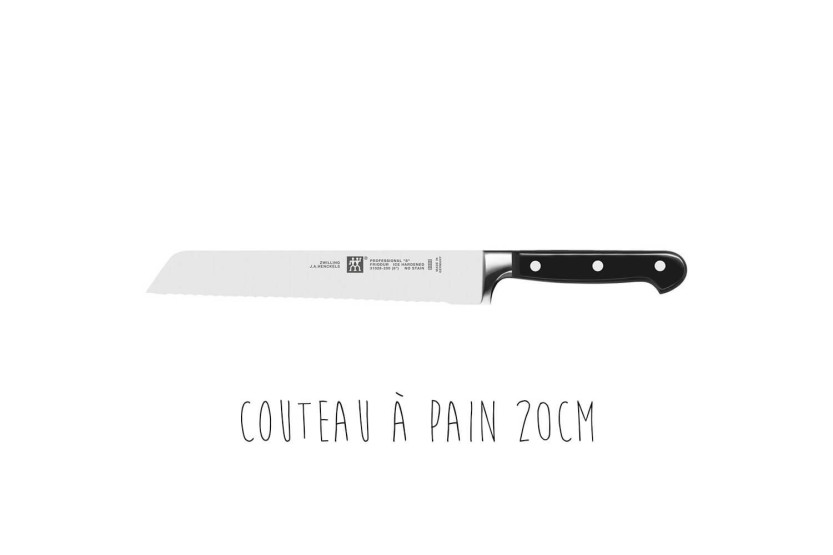 Zwilling Professionnal S 7-delig bamboe messenblok met gesmede messen