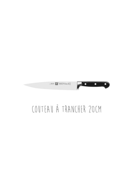 Taco de cuchillos de madera de haya de 7 piezas Zwilling Professionnal S hojas forjadas