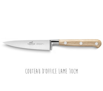Blocco in faggio Sabatier con 5 coltelli forgiati Brocéliande con manico in faggio 2