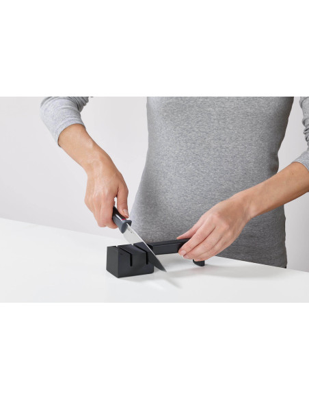 Blok med 5 Joseph Joseph Elevate-knive med aftagelig slibemaskine