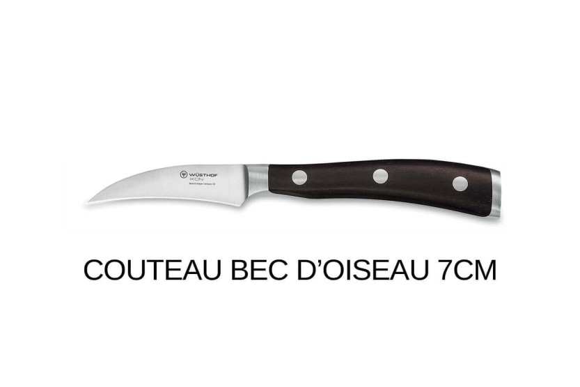 Wüsthof Ikon knivblock i ask - 7 smidda knivar och 2 tillbehör