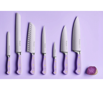 Bloco de 7 facas forjadas Wusthof Classic Colour Purple Yam 2