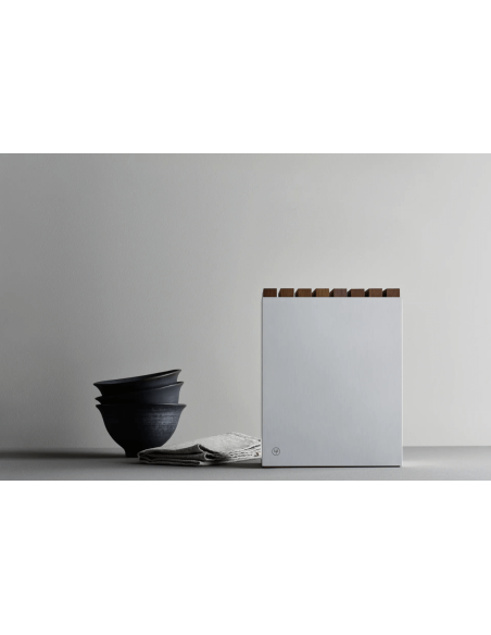 Block med 7 smidda knivar Wusthof Classic Colour Velvet Oyster