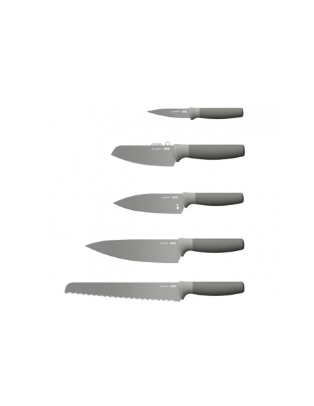 Berghoff Leo Balance 5-knivblock i ABS / polypropylen / rostfritt stål