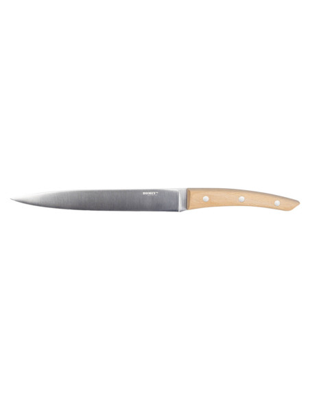 Bloque de 5 cuchillos de cocina Homey's Bokträ con mango de madera de haya