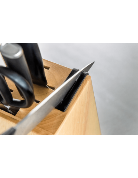 Kitchen Aid Classic 5-messenblok in berkenhout + schaar