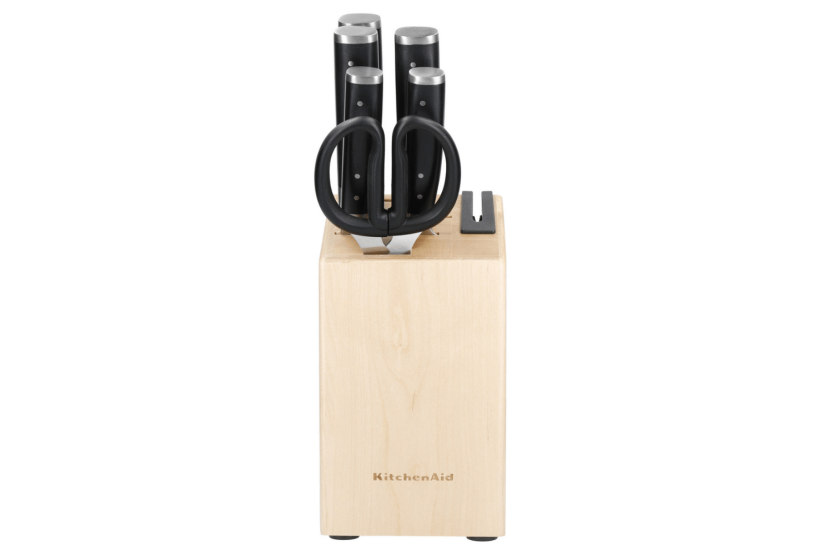 Kitchen Aid Classic 5 coltelli in legno di betulla + forbici