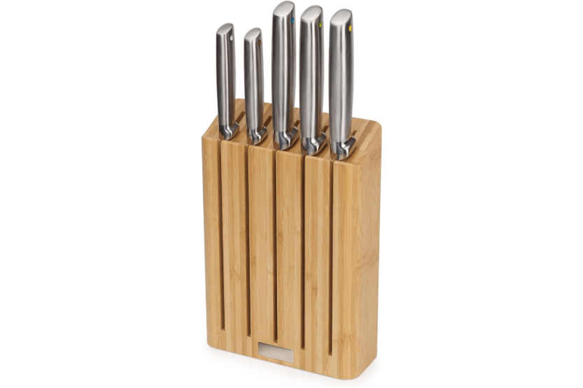 Blok van 5 Joseph Joseph Elevate Steel Messen in bamboe