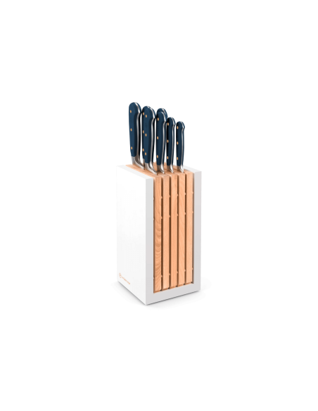 Block med 7 smidda knivar Wusthof Classic Colour Wild Blueberry