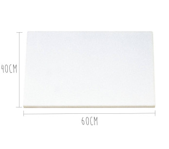 HD500 skärbräda i polyeten 60x40cm med fästen