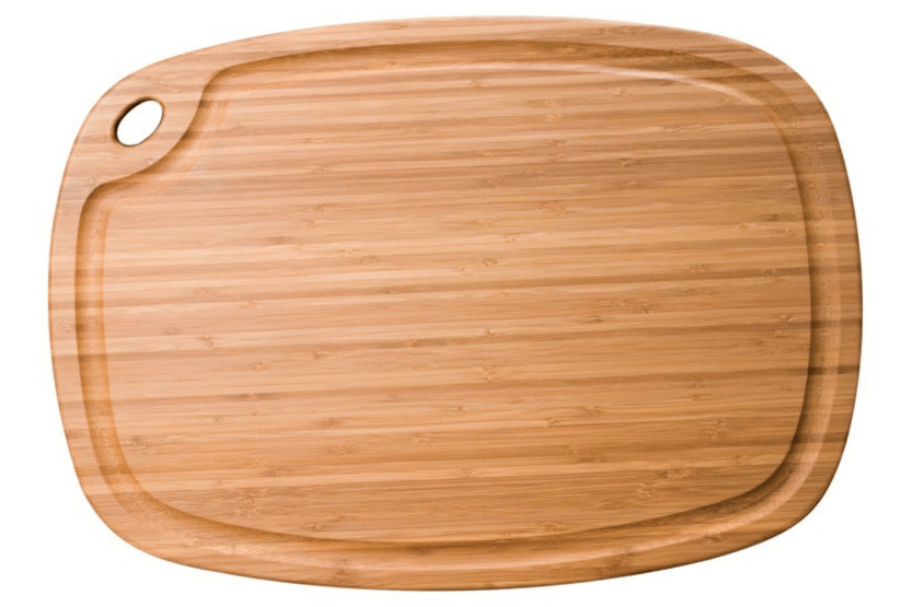 Totally Bamboo Tábua de cortar em bambu Greenlite com calha 52x37cm