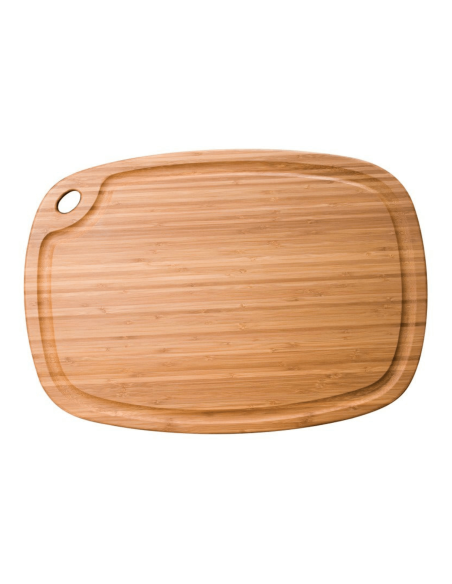 Totally Bamboo Tábua de cortar em bambu Greenlite com calha 52x37cm