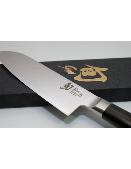 KAI Schneide-Set Schneidebrett aus Eiche + 3 Shun Classic Messer