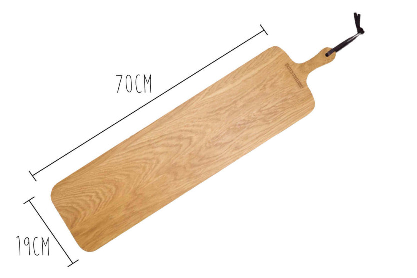 Dutch Deluxes XL SLIM FIT -leikkuulauta 19x70cm kahvalla