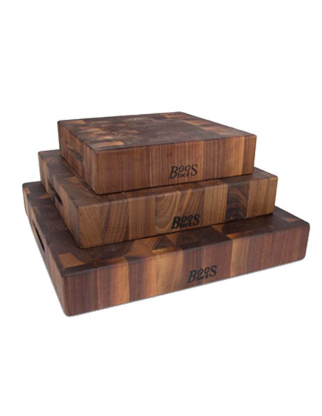 Tabla de cortar reversible Boos Blocks 46 x 46 x 7,5cm