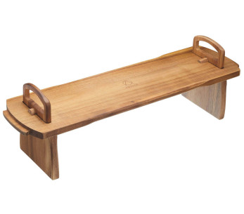 Tabla de aperitivo de madera de acacia Artesa - 52x15x17cm