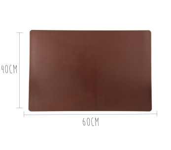 HD500 brun polyeten skärbräda med fötter 60x40cm
