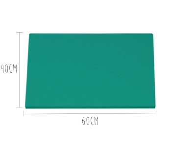 HD500 grønt skjærebrett i polyetylen med føtter 60x40 cm