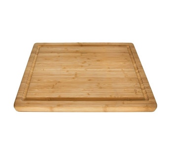 Tagliere in bambù FSC Point Virgule con grondaia 40x30x3cm
