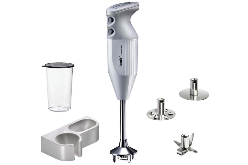 Bamix M200 Mono hvid stavblender med tilbehør