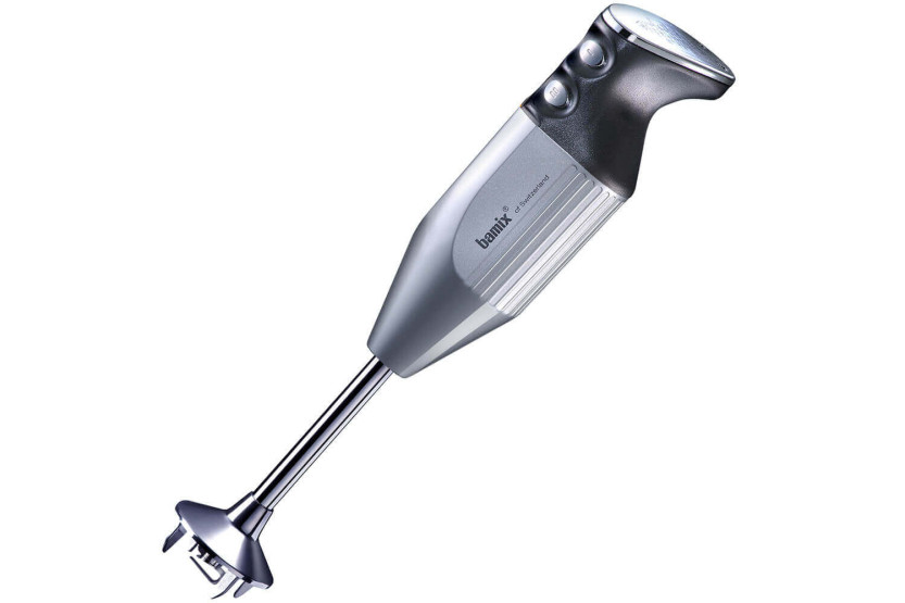 Bamix M200 Deluxe zilveren staafmixer met accessoires