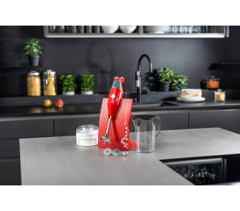 Bamix M200 Swissline Red Cross stavmikser med tilbehør 2