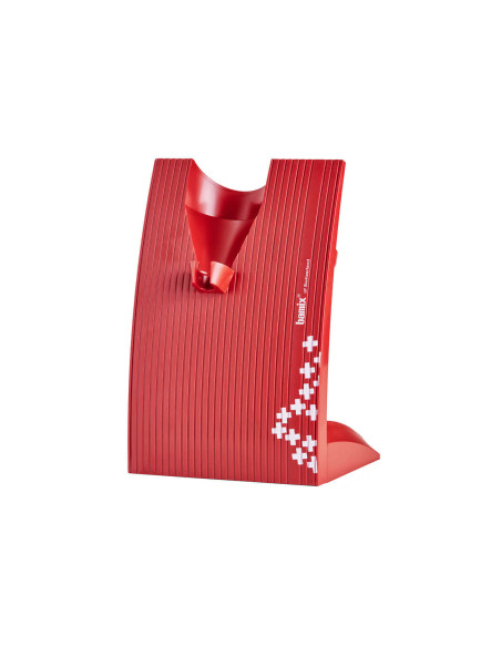 Bamix Stabmixer M200 Swissline Rot Kreuz mit Zubehör