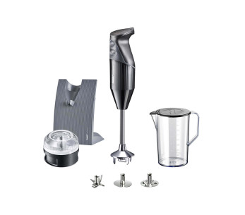 Batidora de mano Bamix M200 Swissline Negra con accesorios