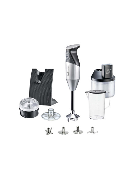 Set Bamix SuperBox Silver - Bamix Swissline + SliceSy e accessori