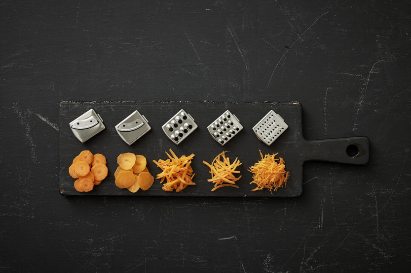Set Bamix SuperBox Silver - Bamix Swissline + SliceSy e accessori