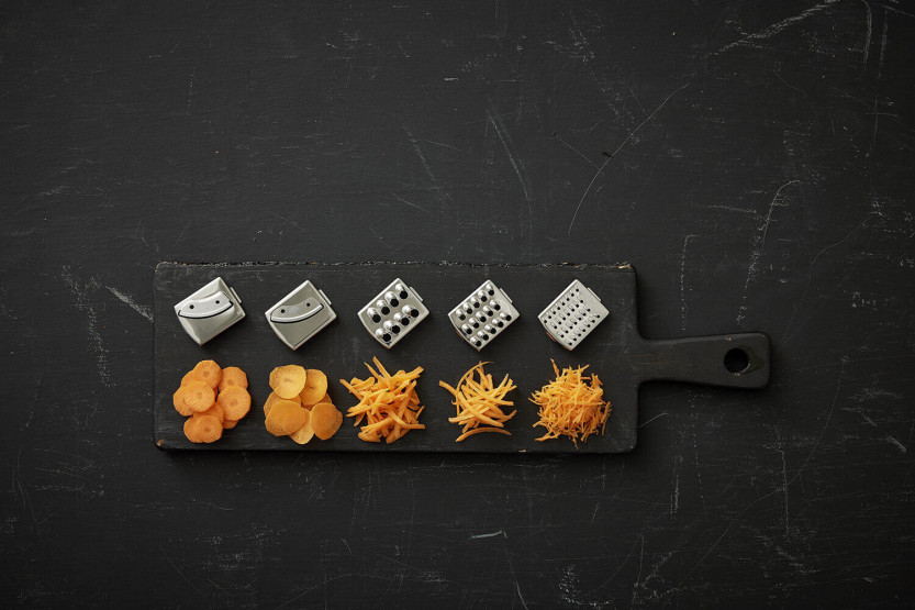 Robot da cucina SliceSy Bamix nero per frullatore Bamix multiuso