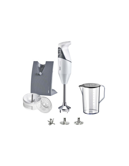 Bamix M200 Swissline white hand blender with accessories