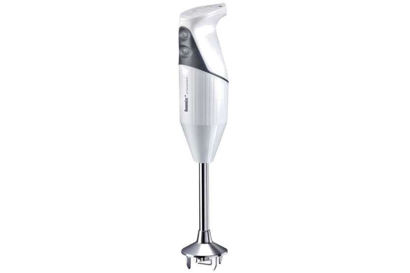 Bamix M200 Swissline white hand blender with accessories