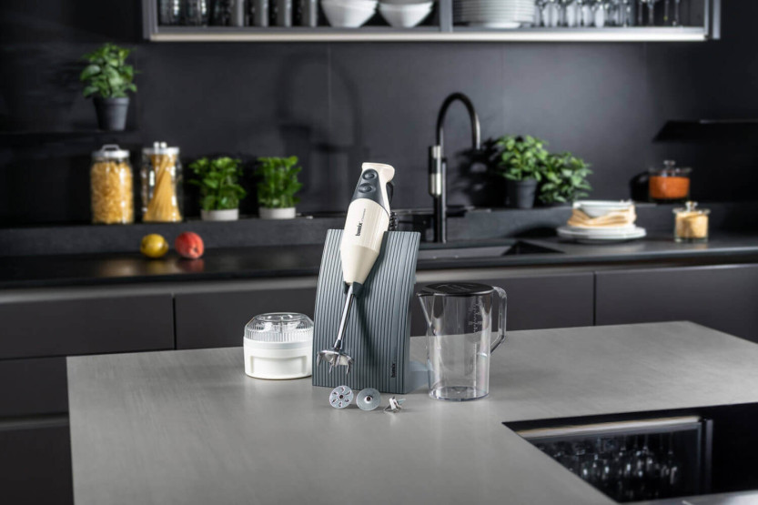 Bamix M200 Swissline crème staafmixer met accessoires