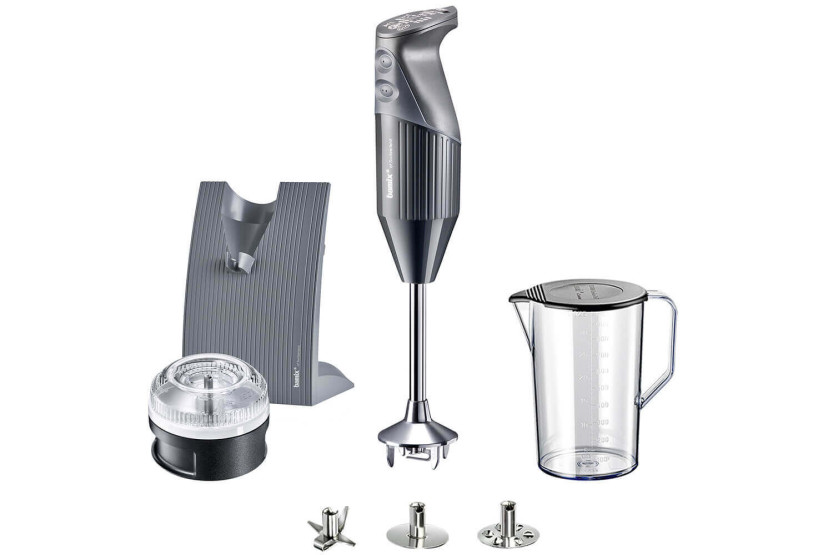 Frullatore manuale Bamix M200 Swissline antracite con accessori