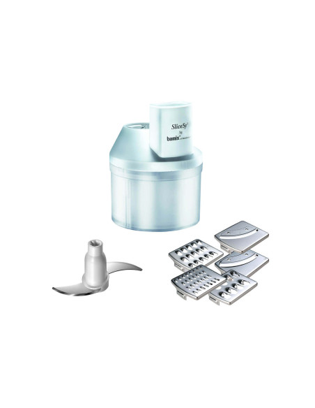 Bamix SuperBox white - Bamix M200 Swissline + SliceSy and accessories