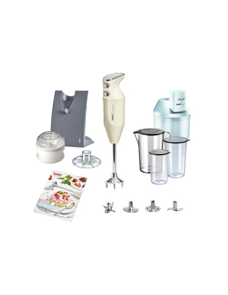 Bamix Pâtisserie M200 Swissline flødesæt - tilbehør + opskriftsbog