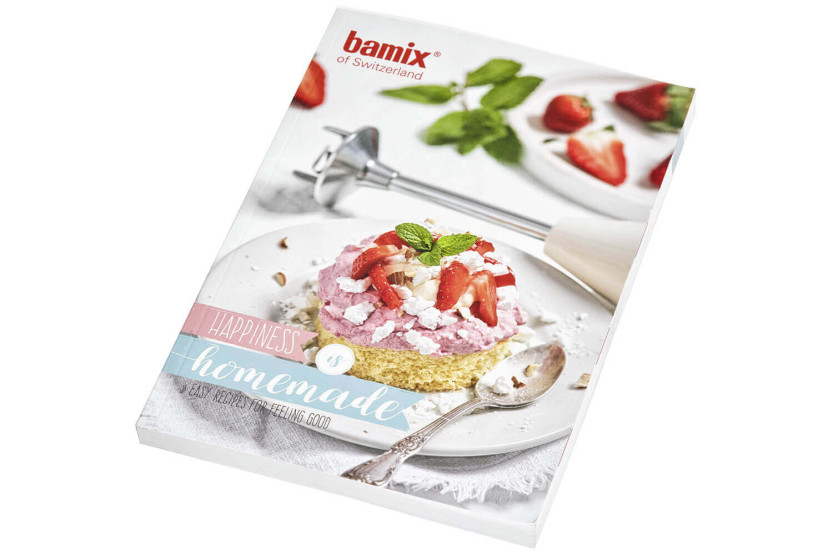 Bamix Pâtisserie Set M200 Swissline Creme - Zubehör + Rezeptbuch