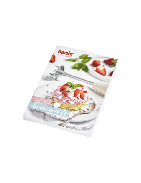 Bamix Pâtisserie M200 Swissline flødesæt - tilbehør + opskriftsbog