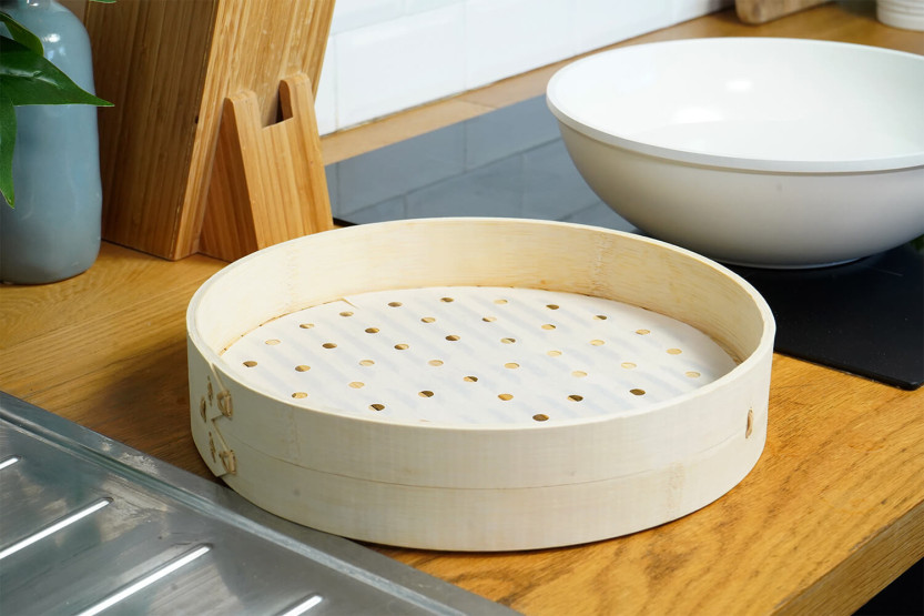 40 placas de cozedura a vapor Cookut perfuradas para L'Incroyable Cocotte