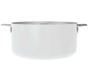 Cacerola Cookut La Merveilleuse 20cm de acero inoxidable Steel Green 2