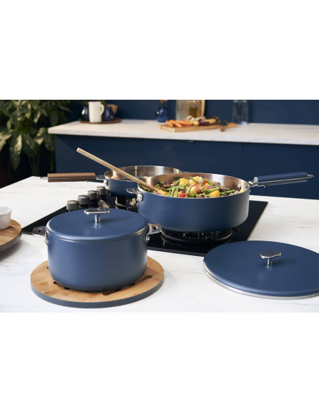 Cookut La Merveilleuse 20cm roestvrij stalen Steel Green® steelpan